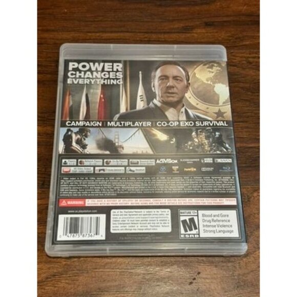 Call Of Duty: Advanced Warfare PS3 Video Game With Case & Manual Mature - Picture 4 of 4